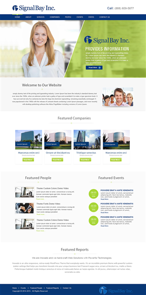 Wordpress Design by webxvision