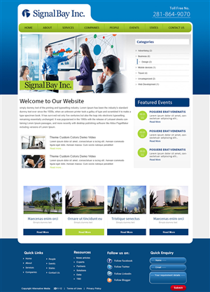 WordPress-Design von webxvision für Signal Bay, Inc. | Design: #4992937