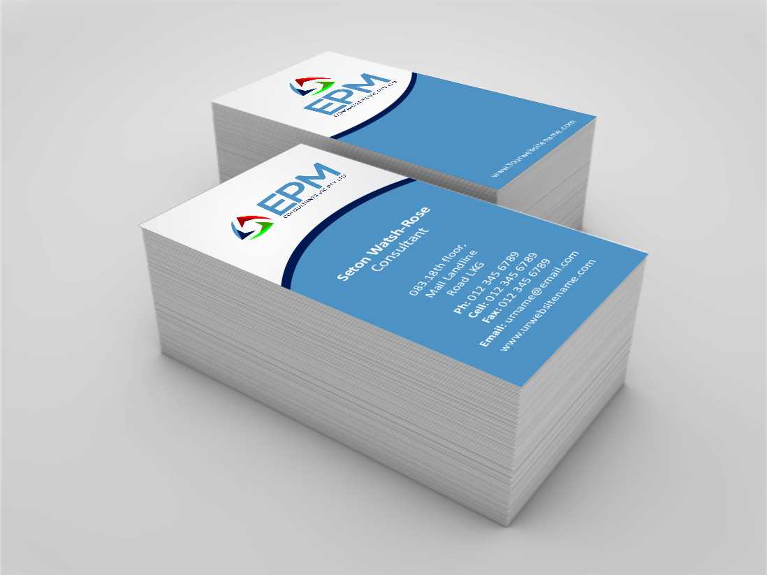 Business Card Design by szabist for this project | Design #4930460