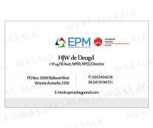 Business Card Design by 4AD for this project | Design: #4938684