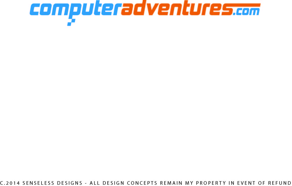 Logo Design by Senseless for Computer Adventures LLC | Design #4924341
