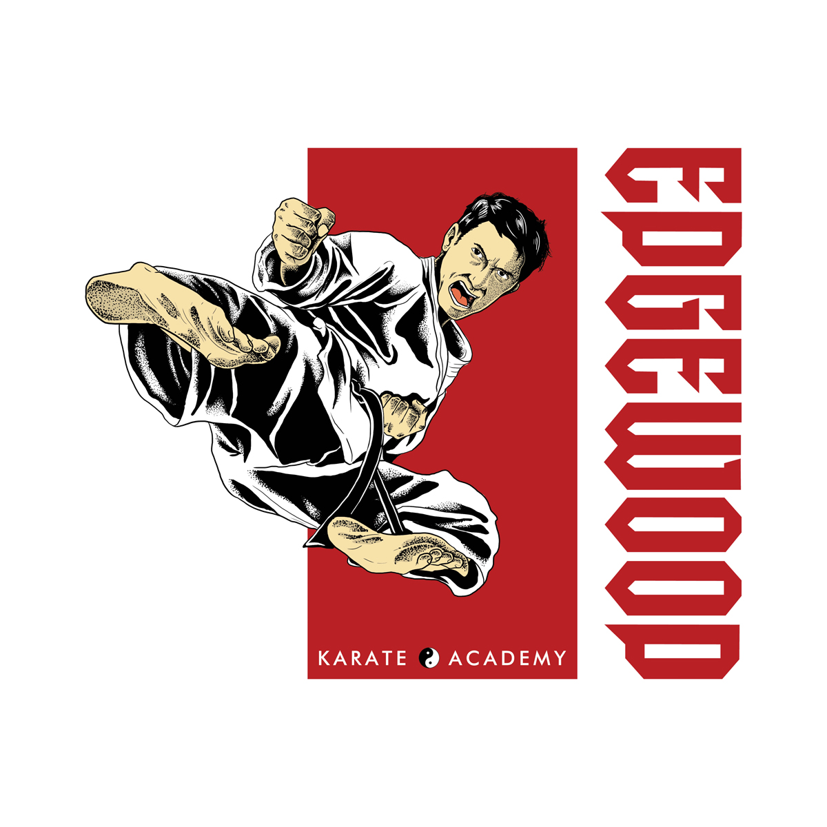 T-shirt Design by Edo Raditya for Karate Edge LLC | Design #4990431