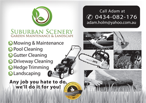 landscaping flyers