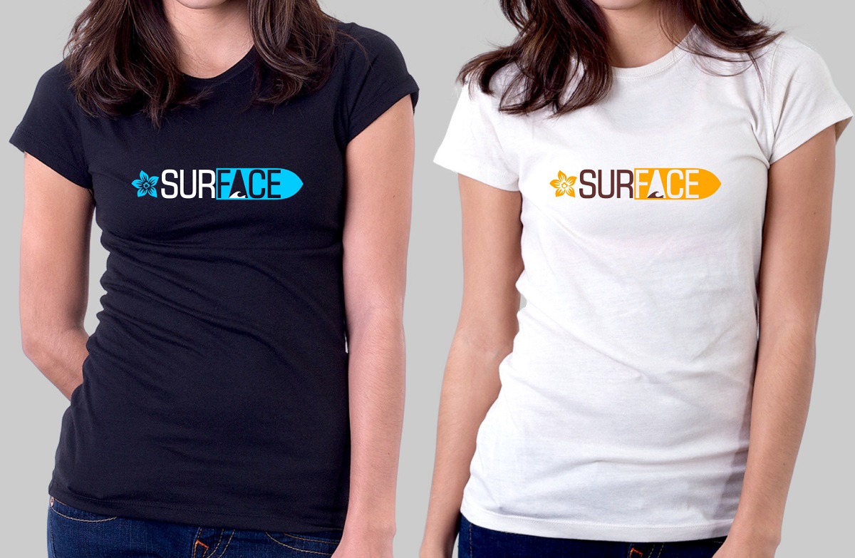 T-shirt Design by dedonk graphic for SURFACE SURFWEAR CO | Design #4957164