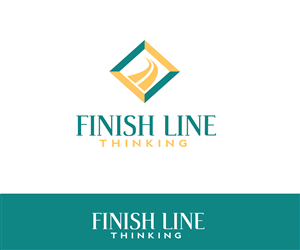 Finish Line Thinking | Logo Design by renderman