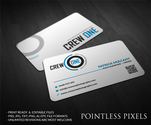 Business Card Design by Pointless Pixels India