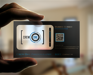 Business Card Design by WebixBD for Crew One Photography | Design: #5017717