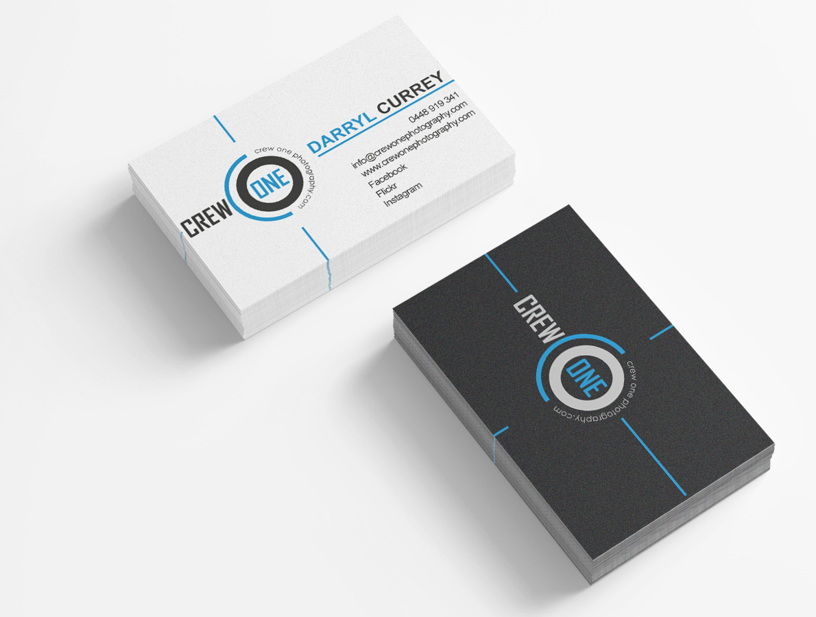 Business Card Design by IgorShcherbakov for Crew One Photography | Design #5018716