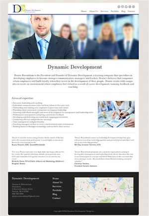 Web Design by Davor Mandzukic for this project | Design #4928654