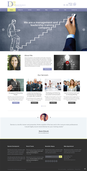 Web Design by pb for this project | Design: #4949656