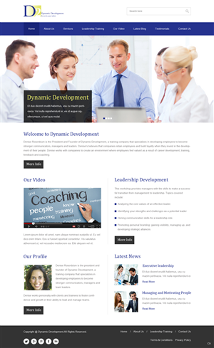 Web Design by pb for this project | Design: #4949659