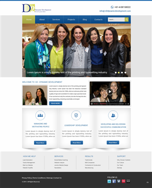Web Design by pb for this project | Design: #4964737