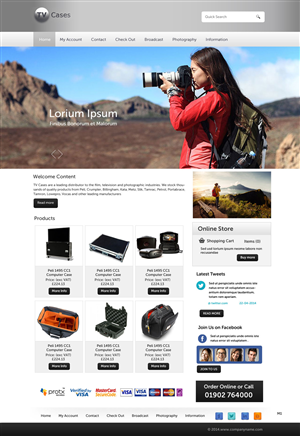 Web Design by pb for this project | Design: #4944887