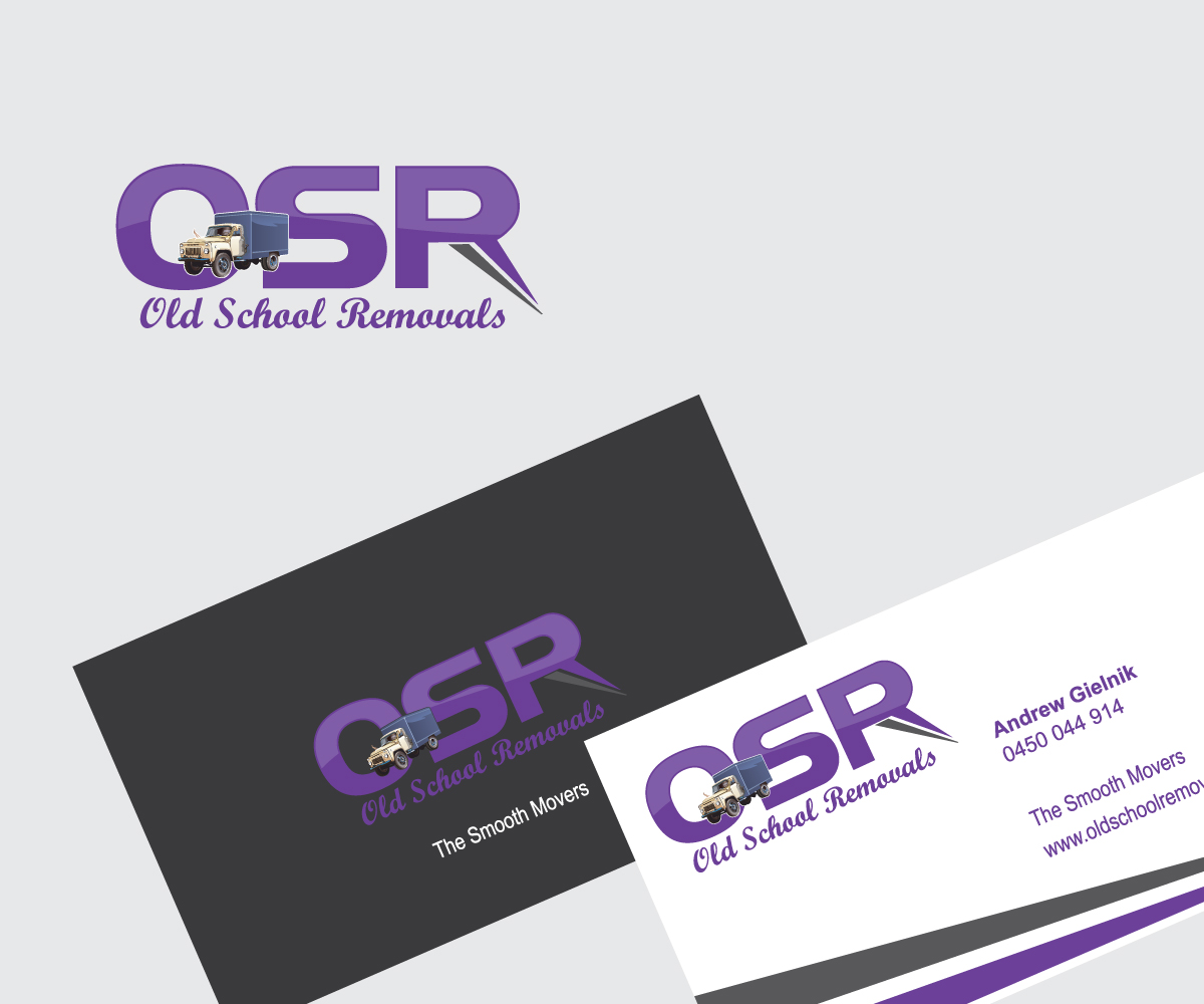 Logo Design by Crest Logo Designs for Old School Removals | Design #5386920