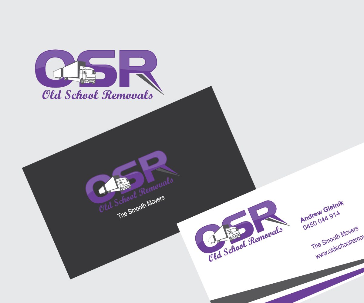 Logo Design by Crest Logo Designs for Old School Removals | Design #5389572