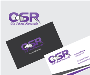 Logo Design by Crest Logo Designs for Old School Removals | Design: #5389572