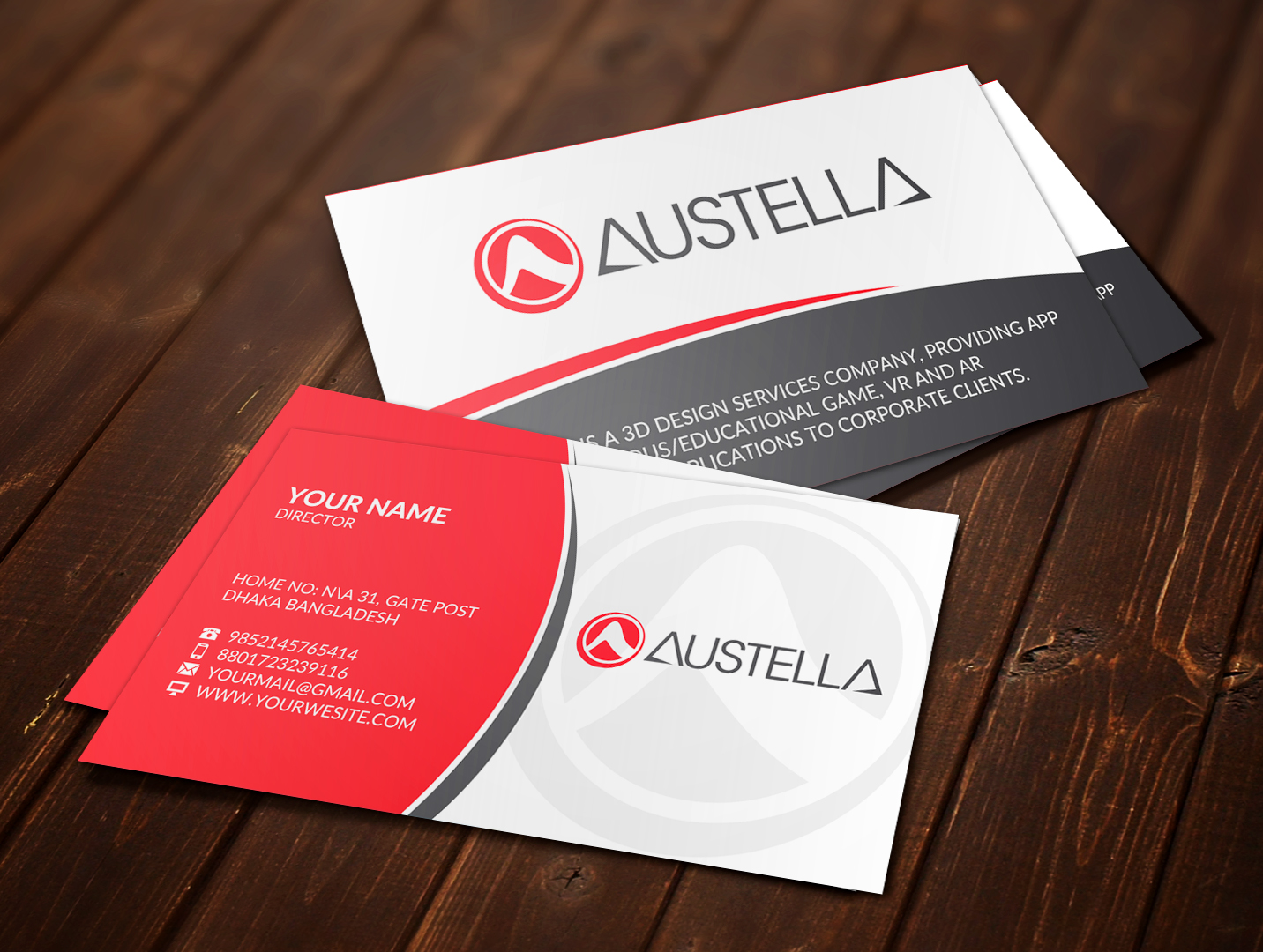 Diseño de Tarjeta de Presentación por G T para Tammeka Ltd | Diseño #5118339