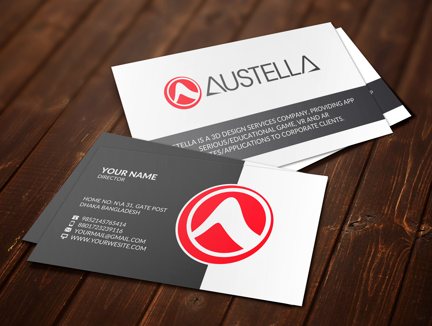 Diseño de Tarjeta de Presentación por G T para Tammeka Ltd | Diseño #5118348