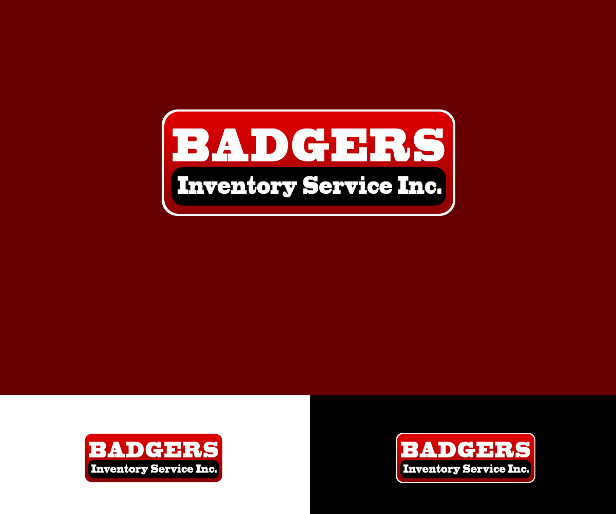 Logo Design by L.A. for Badger Inventory Service Inc. | Design #4950632