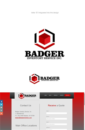 Logo Design by alok bhopatkar for Badger Inventory Service Inc. | Design: #5007676
