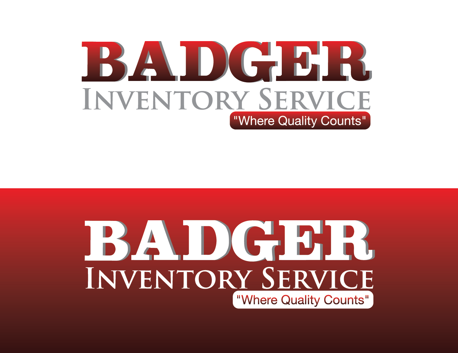 Logo Design by jonnson for Badger Inventory Service Inc. | Design #4995664