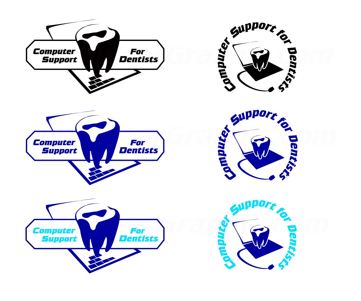 Logo Design by MiniBearGraphics for Computer Support for Dentists | Design #4940680
