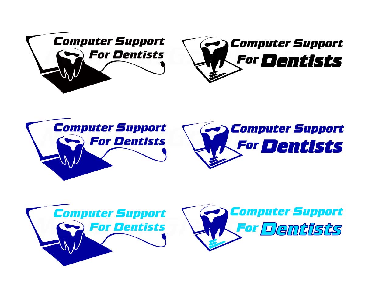 Logo Design by MiniBearGraphics for Computer Support for Dentists | Design #4940686