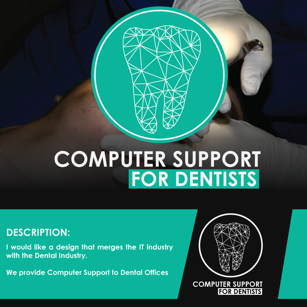 Logo Design by Idein Graphikos for Computer Support for Dentists | Design #5035355