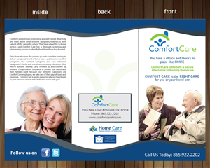 Brochure Design by Sbss for Comfort Care | Design: #1395717