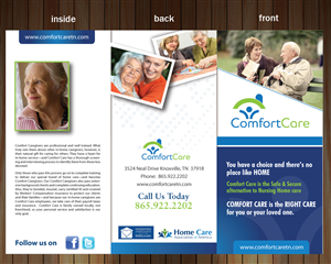 Brochure Design by Sbss for Comfort Care | Design: #1395723