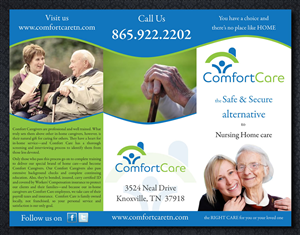 Brochure Design by Sbss for Comfort Care | Design: #1396934