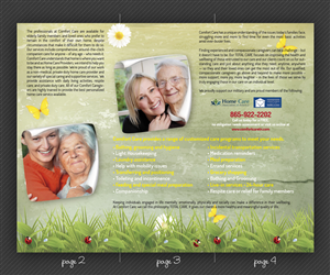 Broschüren-Design von Ivansan für Comfort Care | Design: #1429052