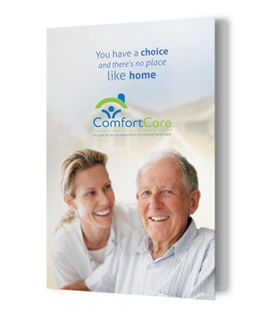 Brochure Design by Fernanda Spina for Comfort Care | Design: #1429058