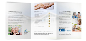 Design de Brochure par Fernanda Spina pour Comfort Care | Design #1443396