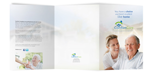 Brochure Design by Fernanda Spina for Comfort Care | Design: #1443406