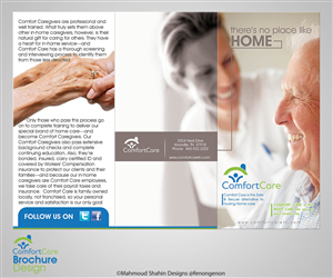 Broschüren-Design von Mahmoud Shahin für Comfort Care | Design: #1393248