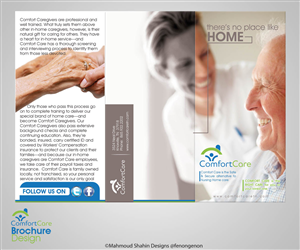 Broschüren-Design von Mahmoud Shahin für Comfort Care | Design: #1436810