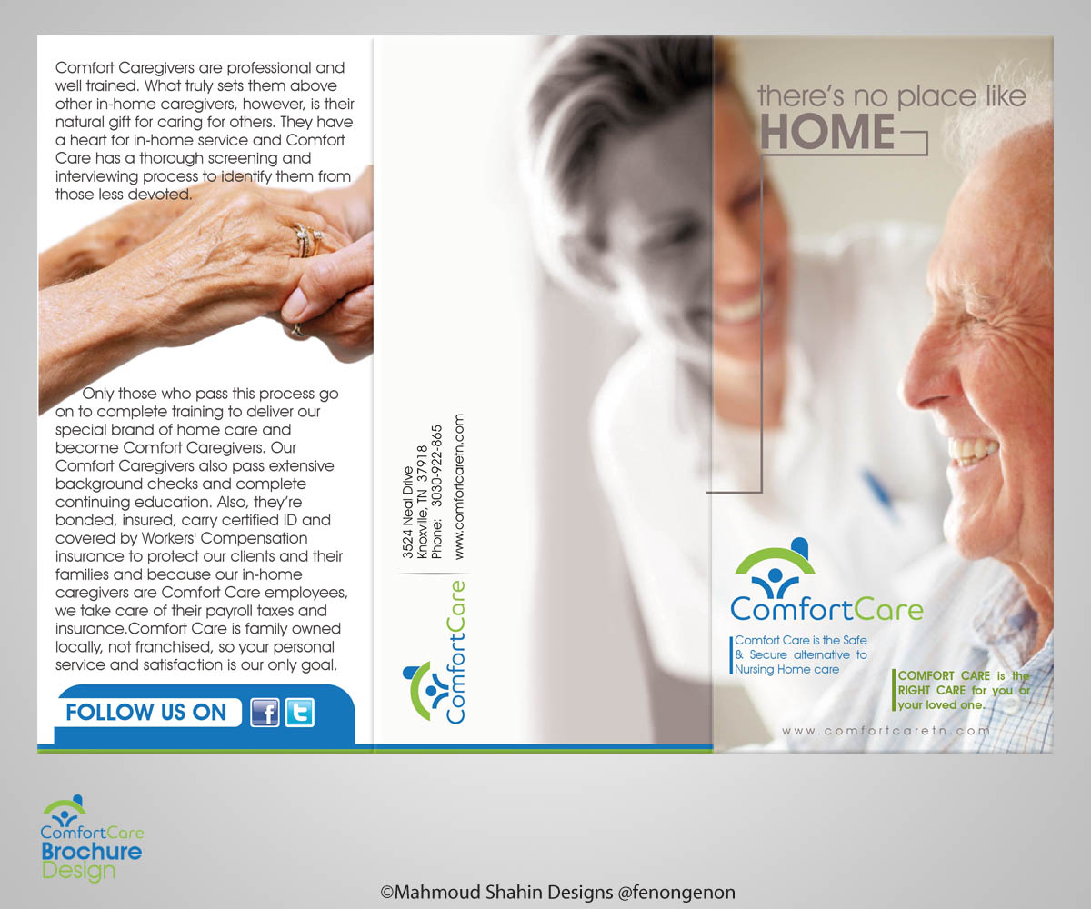 Brochure Design by Mahmoud Shahin for Comfort Care | Design #1442309