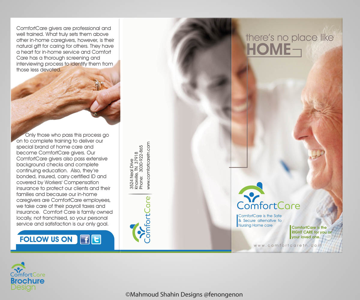 Brochure Design by Mahmoud Shahin for Comfort Care | Design #1445964
