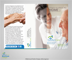 Broschüren-Design von Mahmoud Shahin für Comfort Care | Design: #1446046