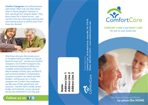 Broschüren-Design von John Mares für Comfort Care | Design: #1391269