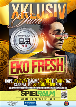 XKLUSIV JAM Poster