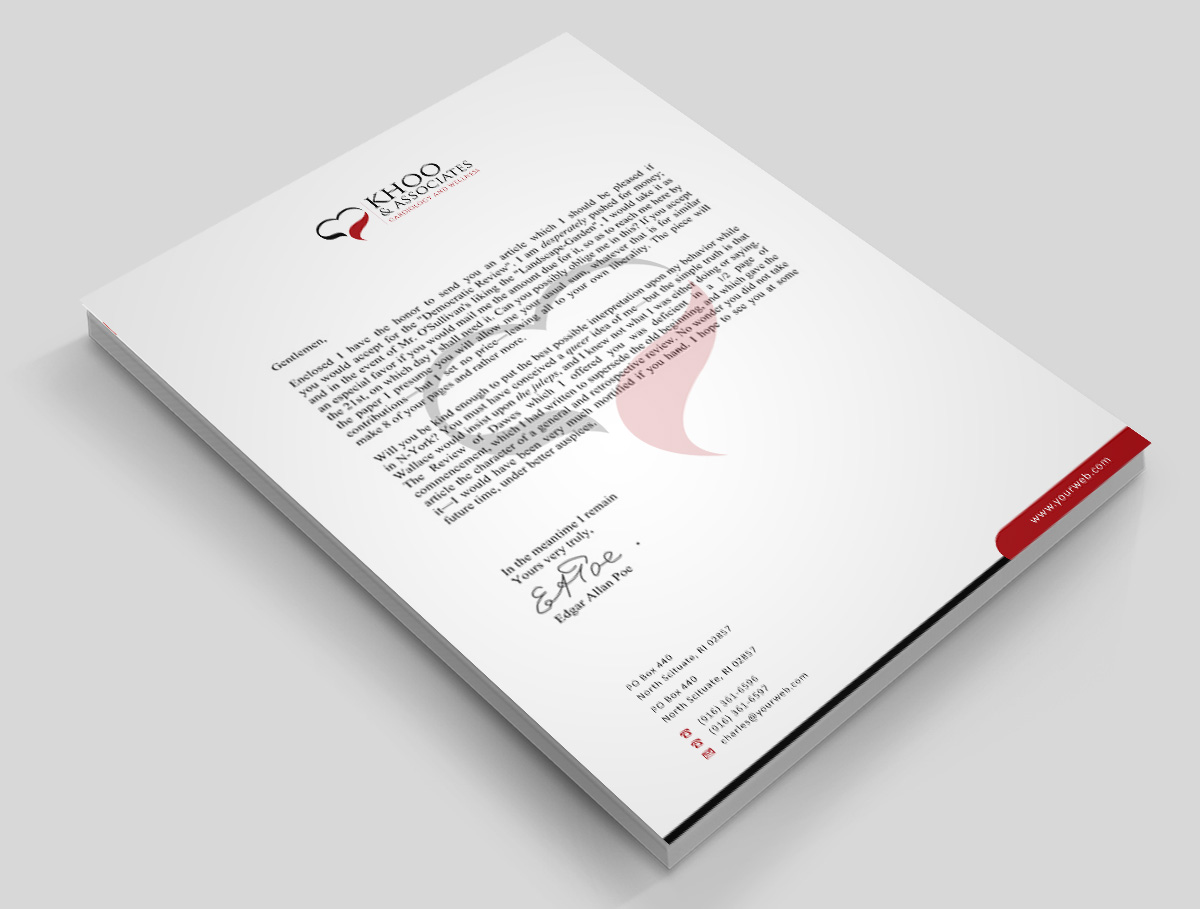 Stationery Design by Eggo May P for FrontPage Interactive | Design #5099164