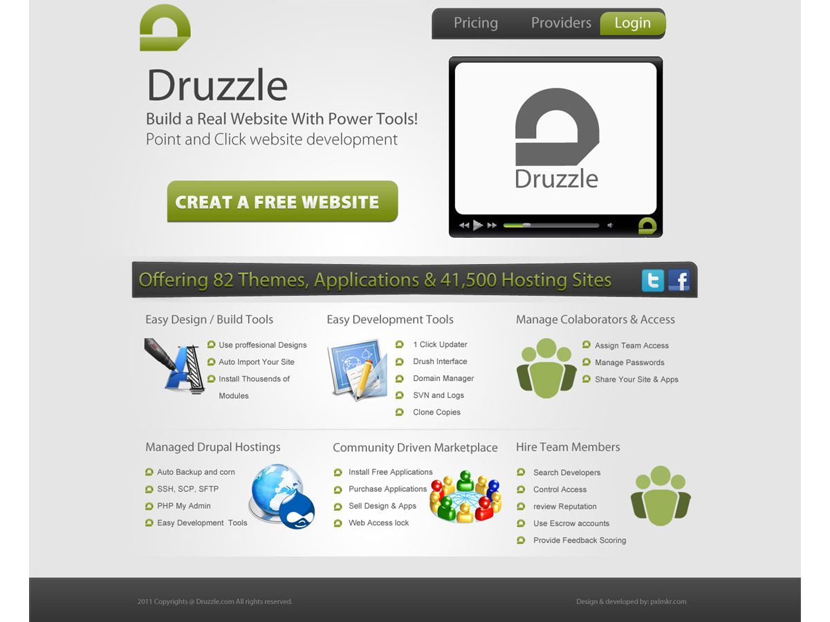 Web Design by Arsalan Ahmed for this project | Design #244353