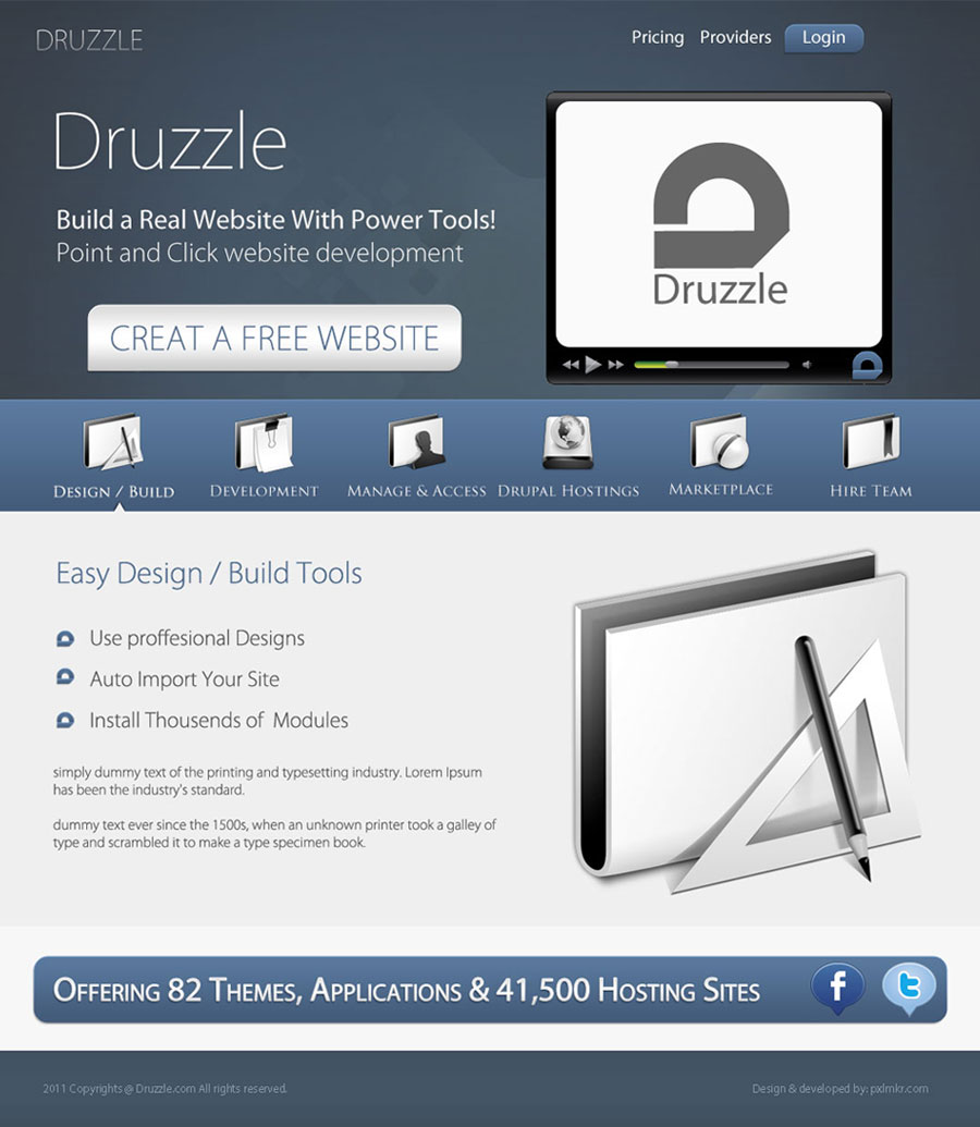 Web Design by Arsalan Ahmed for this project | Design #246189