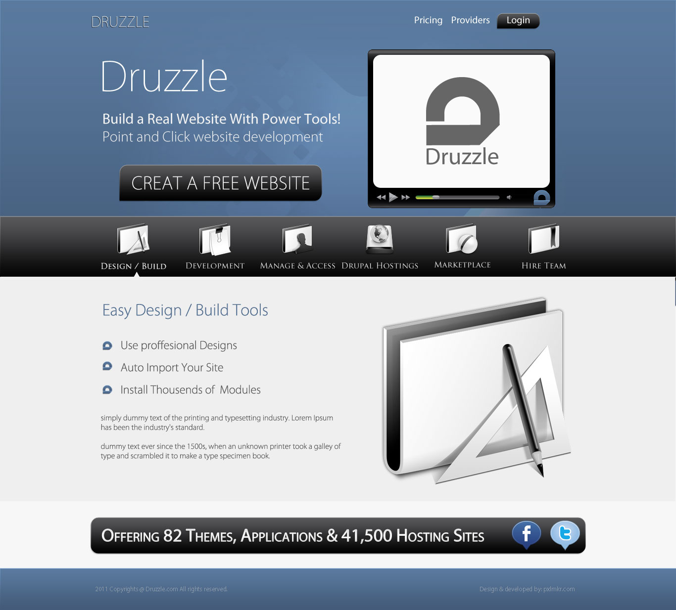 Web Design by Arsalan Ahmed for this project | Design #246210
