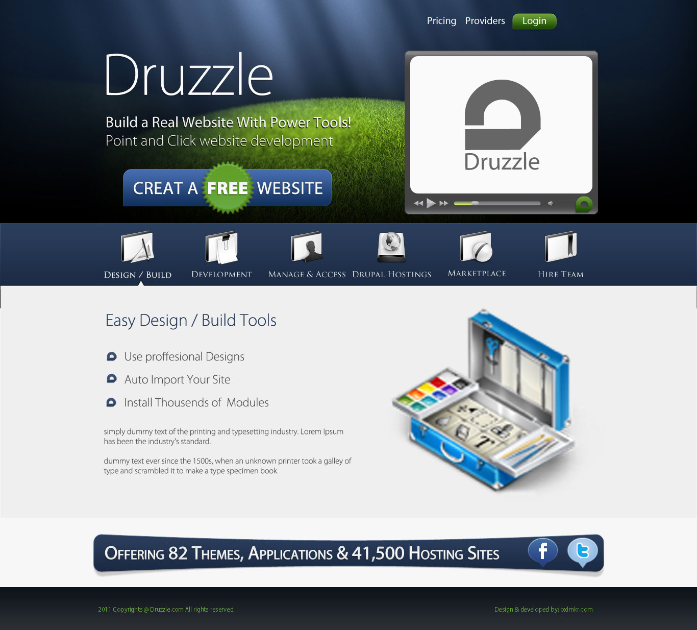 Web Design by Arsalan Ahmed for this project | Design #246551