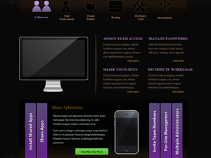 Diseño Web por Creatives Underground para este proyecto | Diseño: #247493