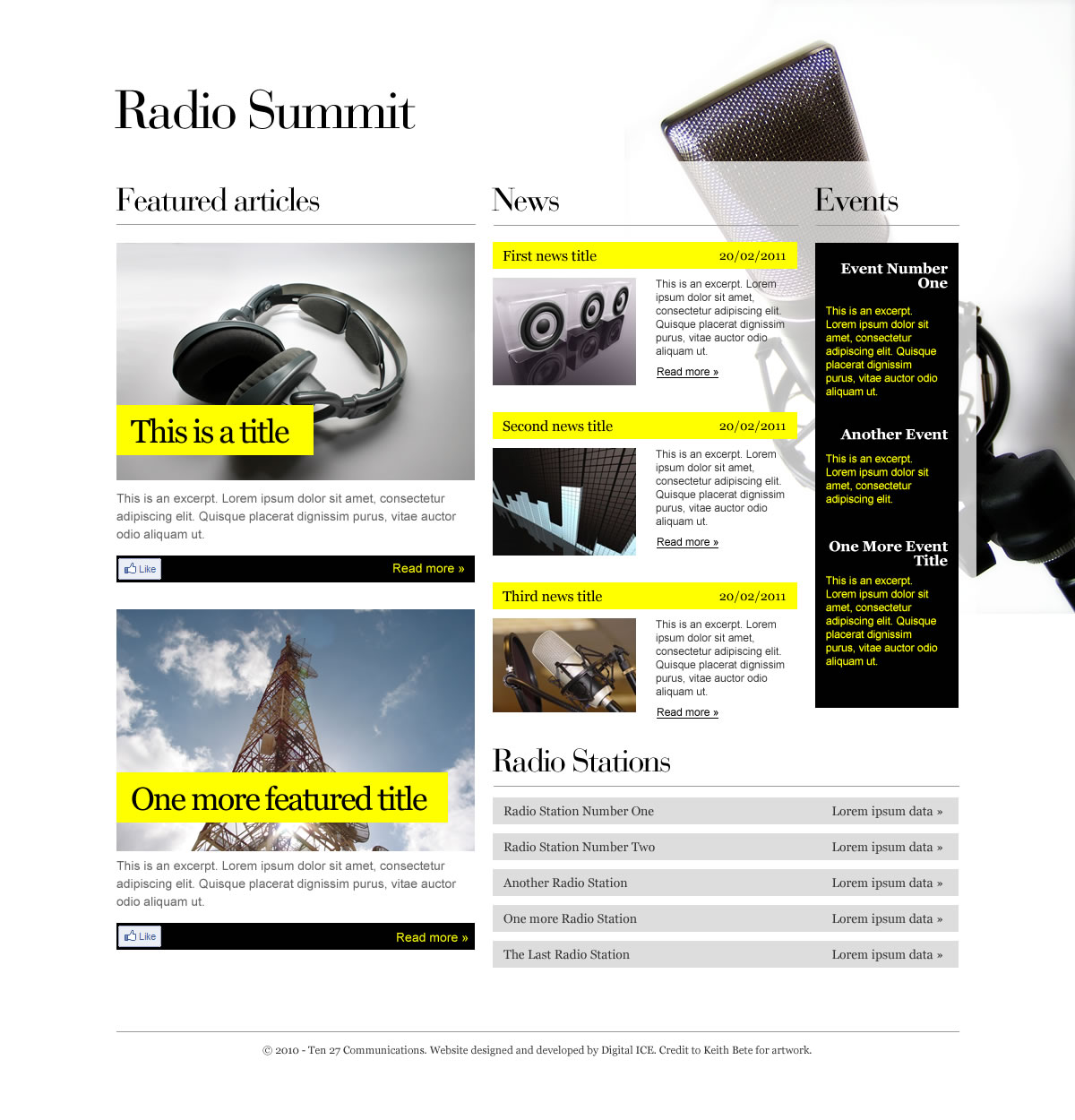 Web Design by Argentinian Freelancer for Chilu Lemba | Design #244454