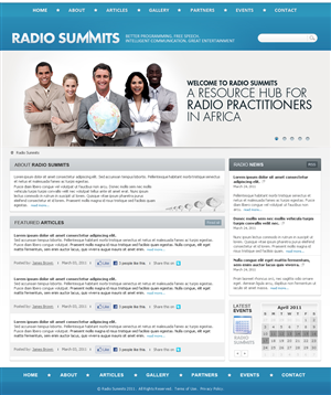 Web Design by James for Chilu Lemba | Design: #245705